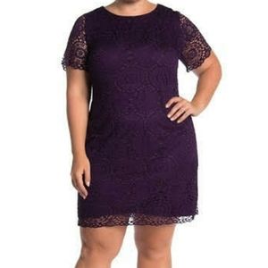 🎆 BLACK FRIDAY DEAL 🎆 Shelli Segal Sz 20 Cap Sleeve Lace Dress